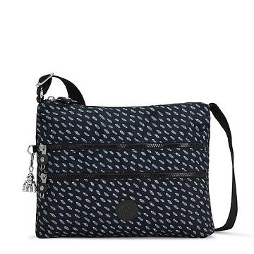 Kipling Alvar Printed Crossbodytassen Zwart Wit | NL 2145AH